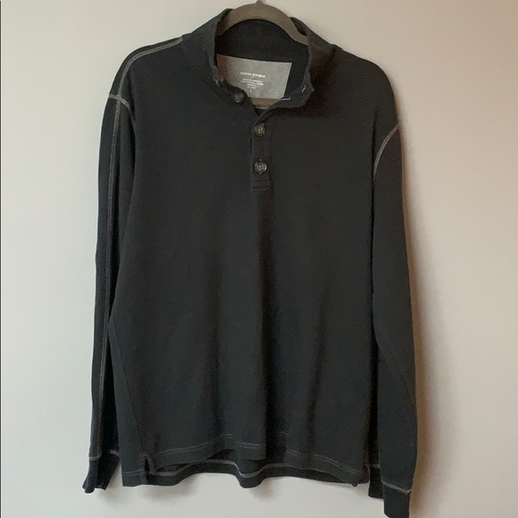 3/4 button up sweat shirt - Picture 2 of 5